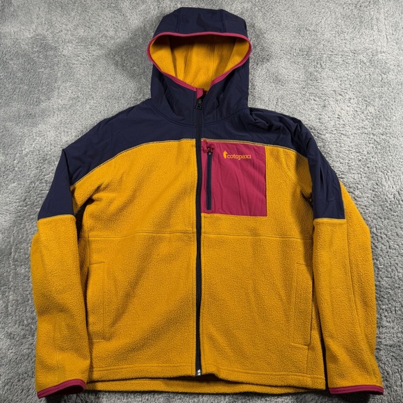 cotopaxi Sweaters - Cotopaxi Abrazo Hooded Full Zip Jacket Color Block Outdoor Womens Size Large